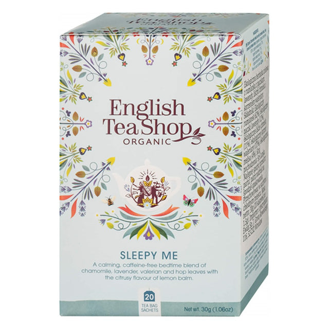 English Tea Shop Wellness Sleepy Me – Álomba ringató bio tea 30 g (20 filter)
