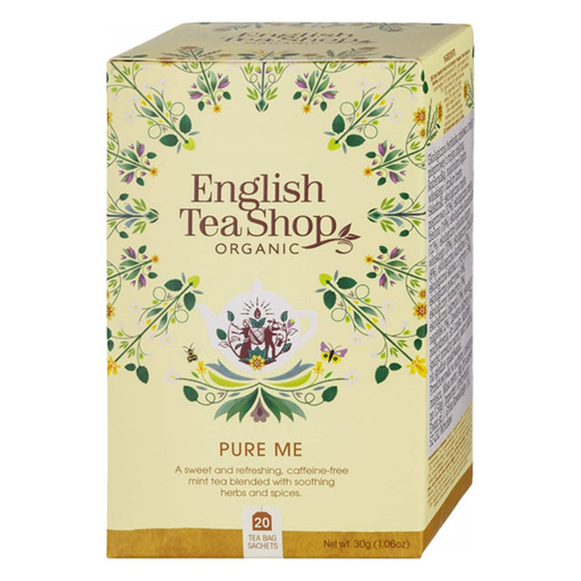 English Tea Shop Wellness Pure Me – Tisztító bio tea 30 g (20 filter)