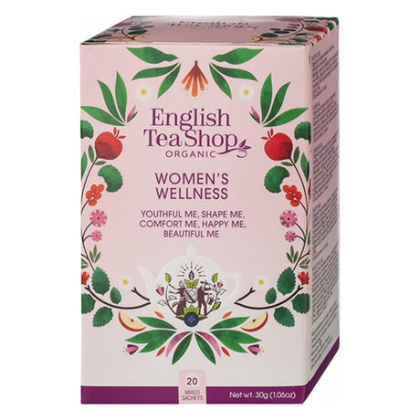 English Tea Shop Women's Wellness – Hölgyeknek bio teaválogatás 30 g (20 filter)