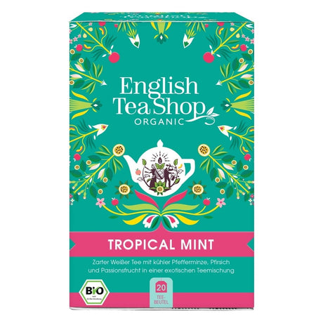 English Tea Shop Tropical Mint – Trópusi menta bio tea 40 g (20 filter)