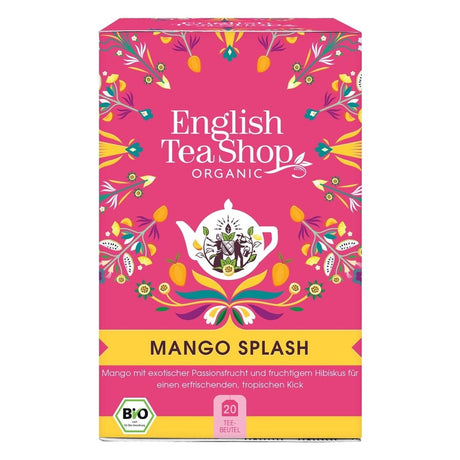 English Tea Shop Mango Splash – Mangós bio tea 40 g (20 filter)