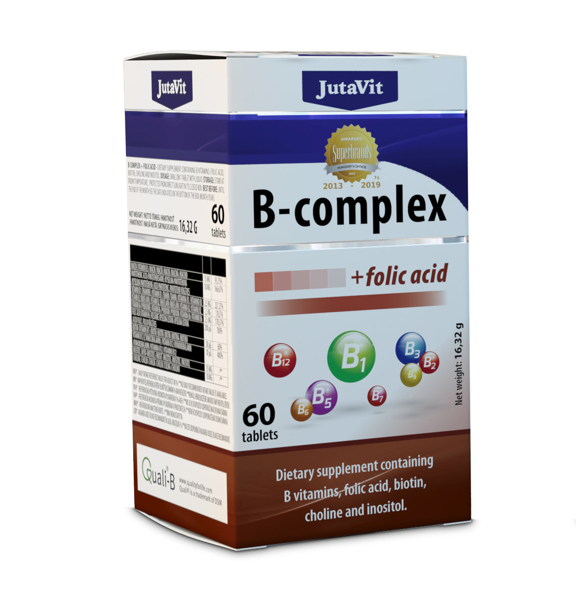 JutaVit B-komplex + FOLSAV 60x