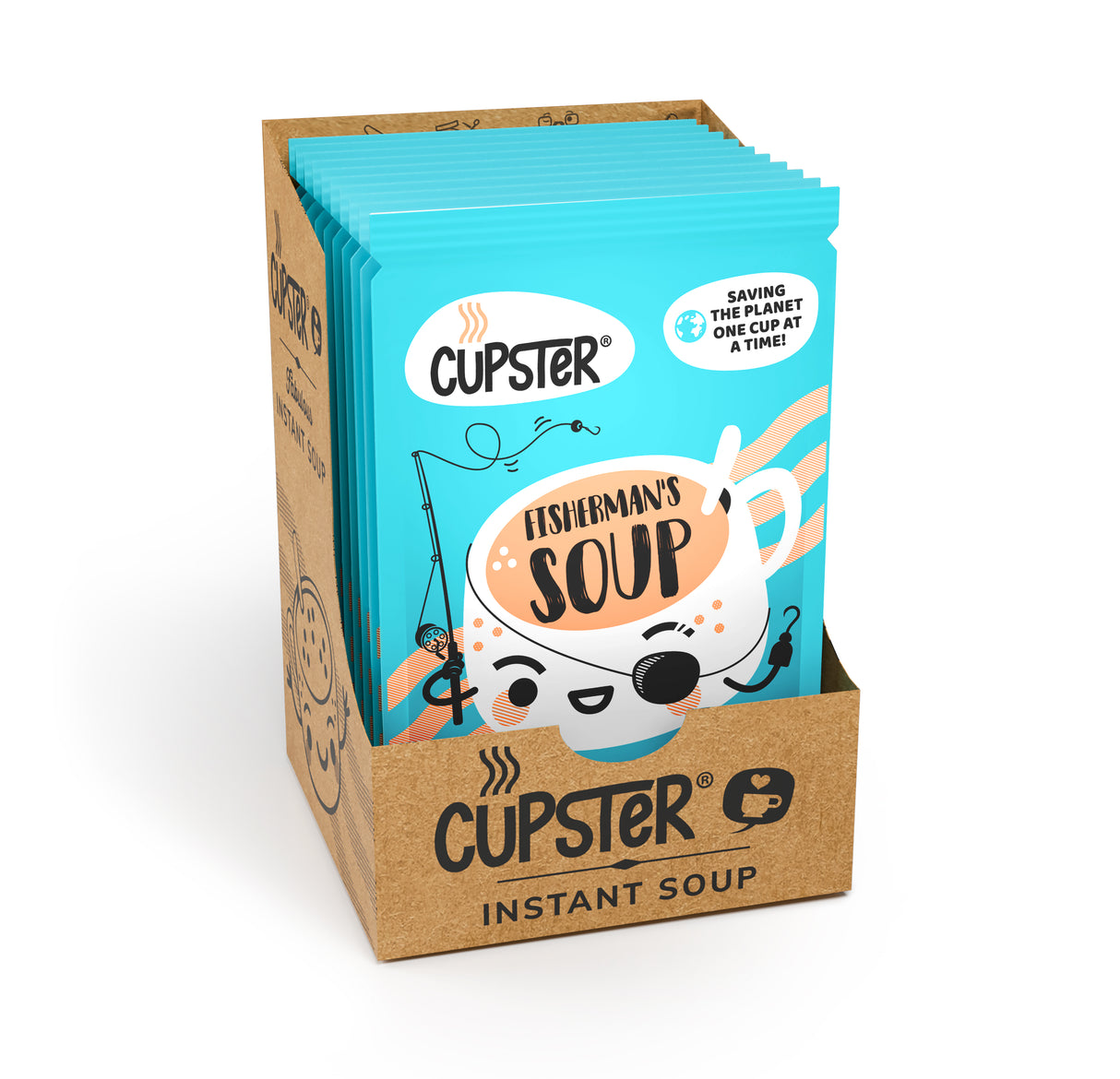 Cupster instant folyami leves 10 db