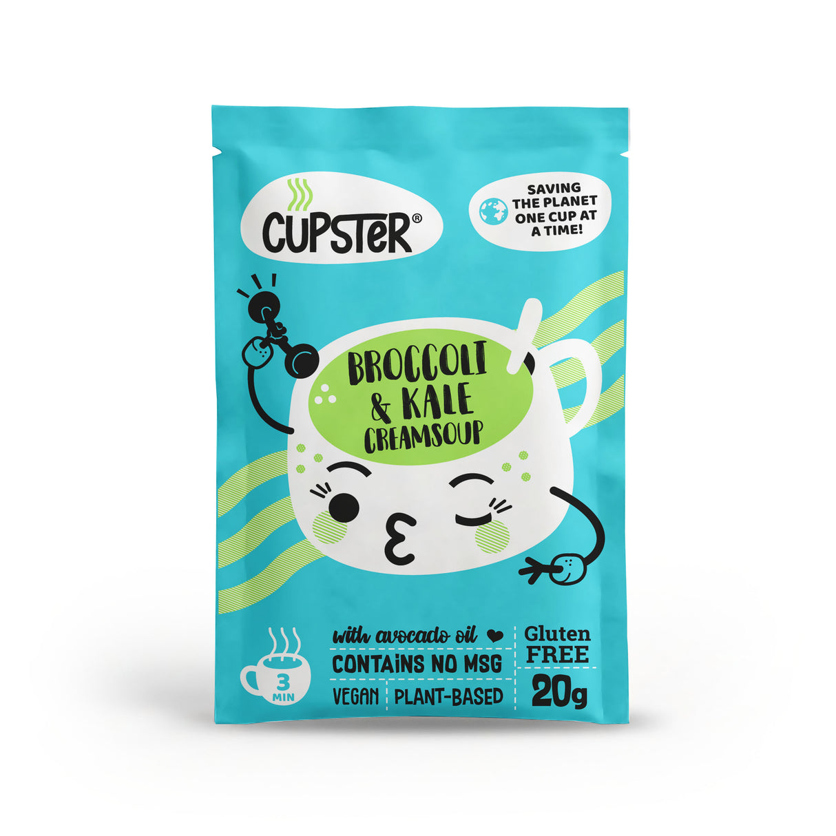 Cupster instant brokkoli - kel krémleves 20g