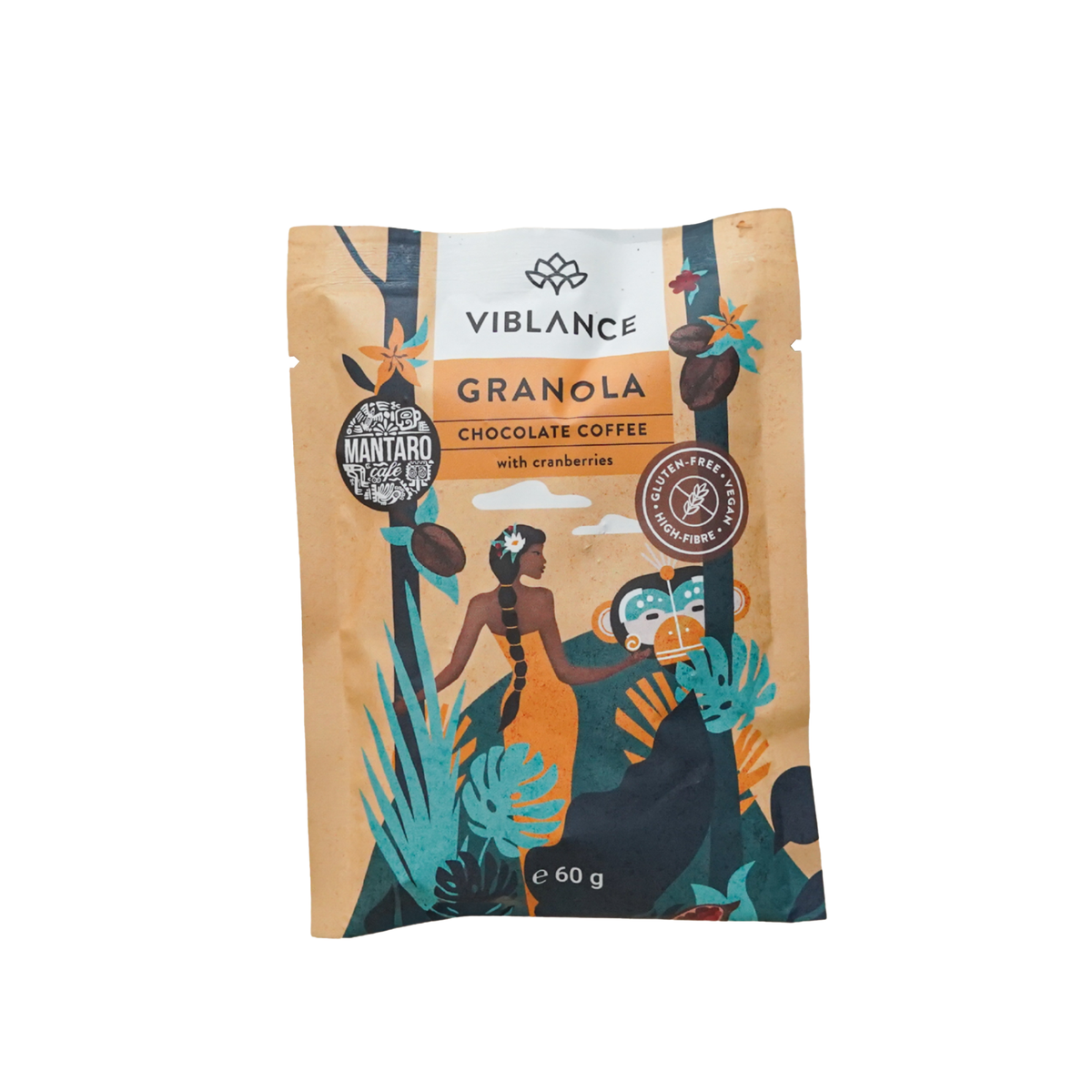 Viblance Granola Csokoládés Kávé ízű 60g