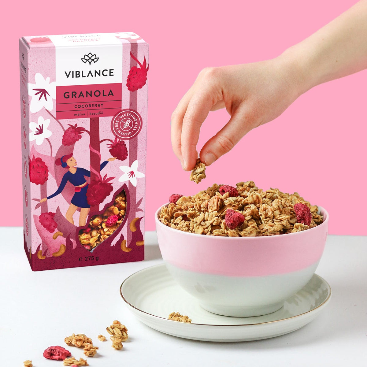 Viblance Granola Cocoberry ízű 60g