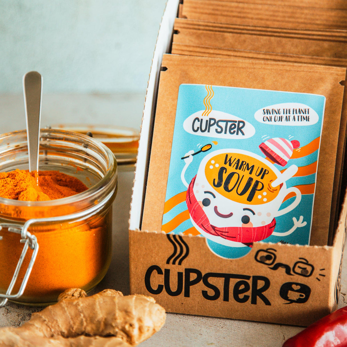 Cupster instant erőleves 21g