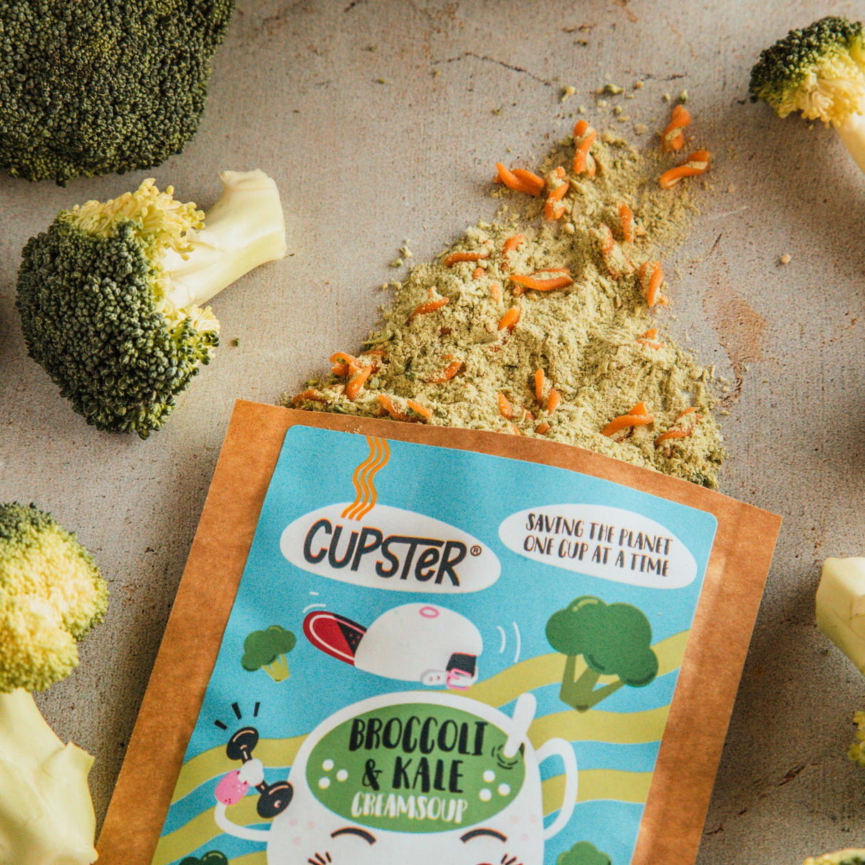 Cupster instant brokkoli - kel krémleves 10 db