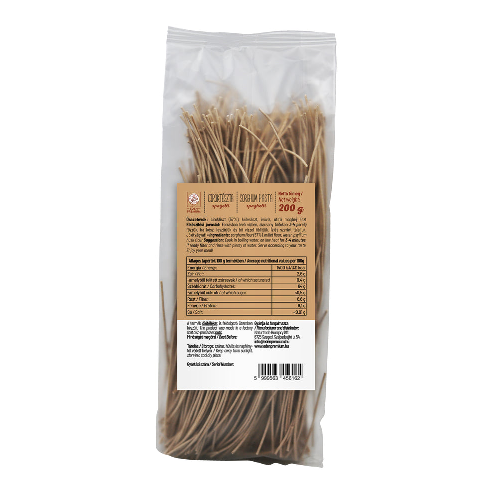 Ciroktészta kölessel spagetti 200g
