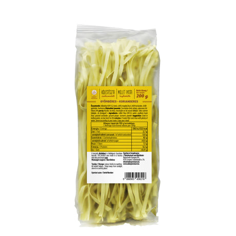 Kölestészta szélesmetélt - Gyömbér-koriander 200 g