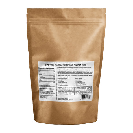 Bake-Free Piskóta-muffin lisztkeverék 500g