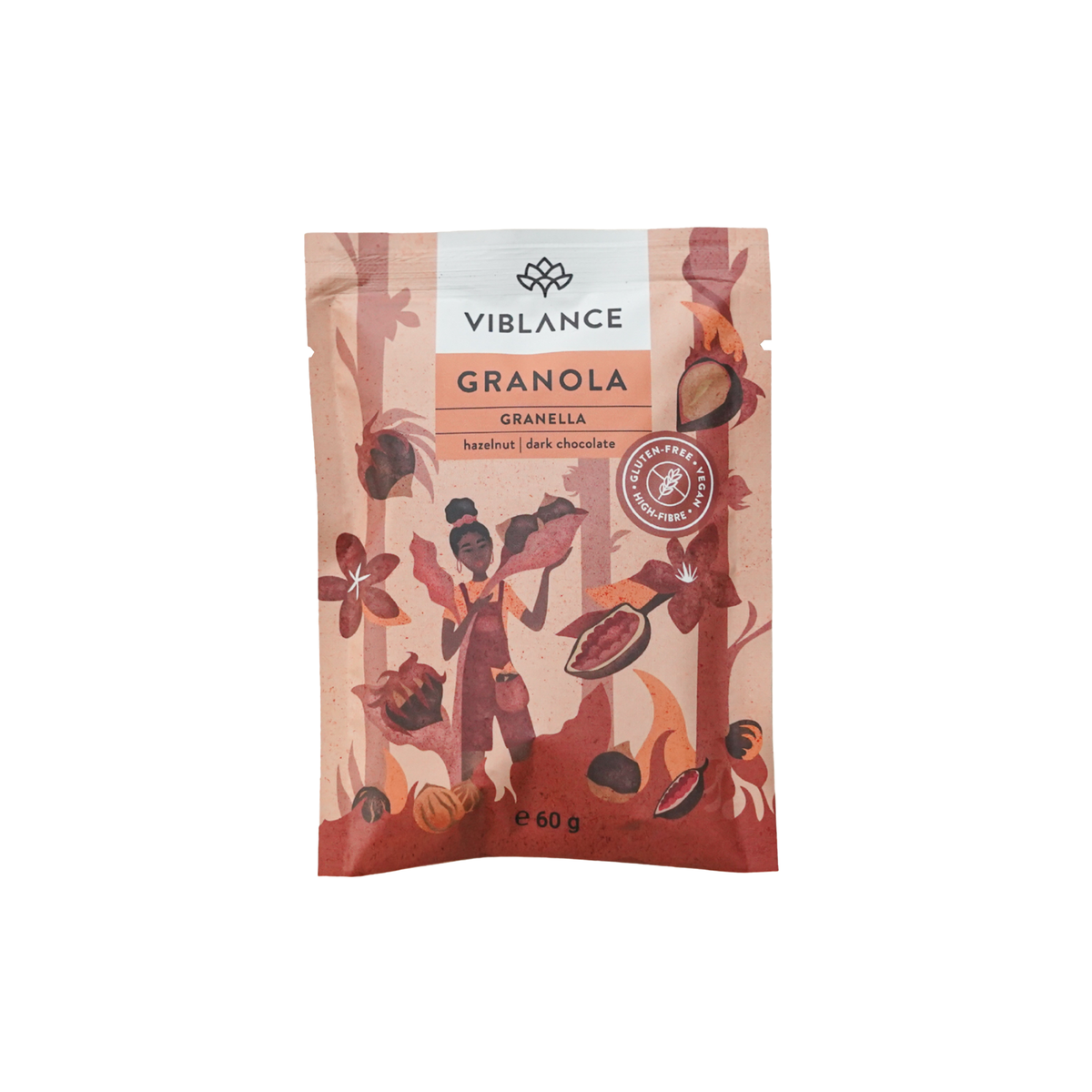 Viblance Granola Granella Mogyorókrémes 60g