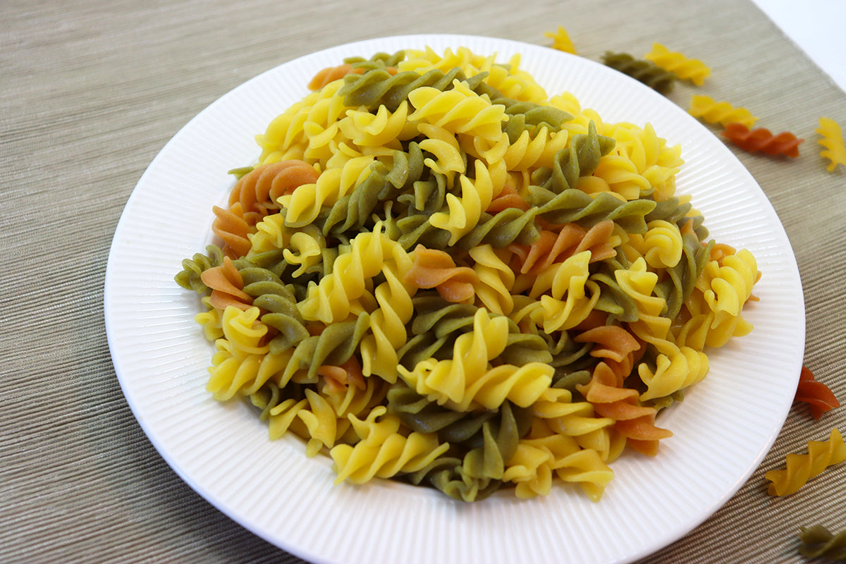 Economike Gluténmentes kukorica tészta tricolor orsó 400g