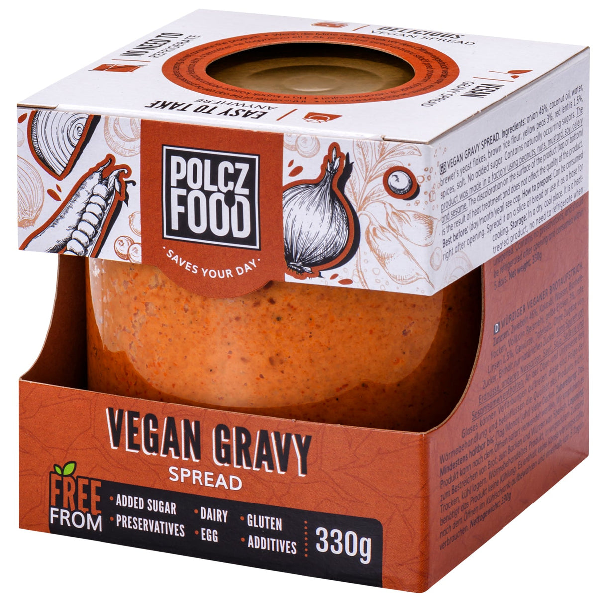 Polcz Kennivaló vegán pecsenye krém