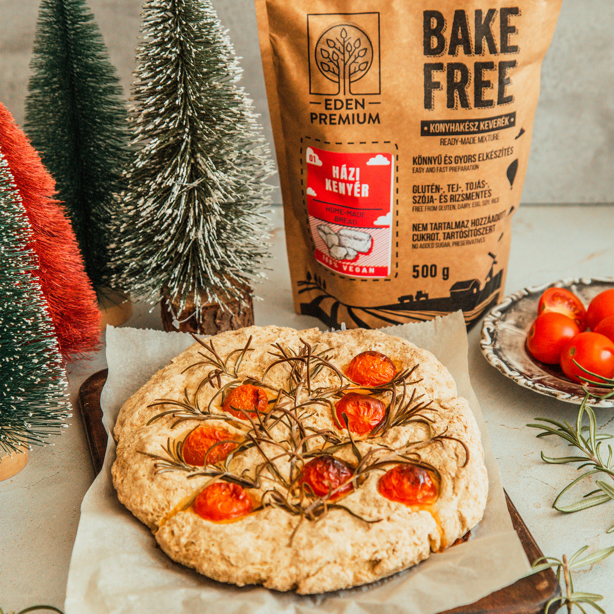 Bake-Free Házi kenyér lisztkeverék 1000g