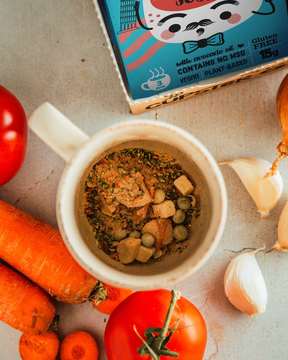 Cupster instant minestrone leves 15g