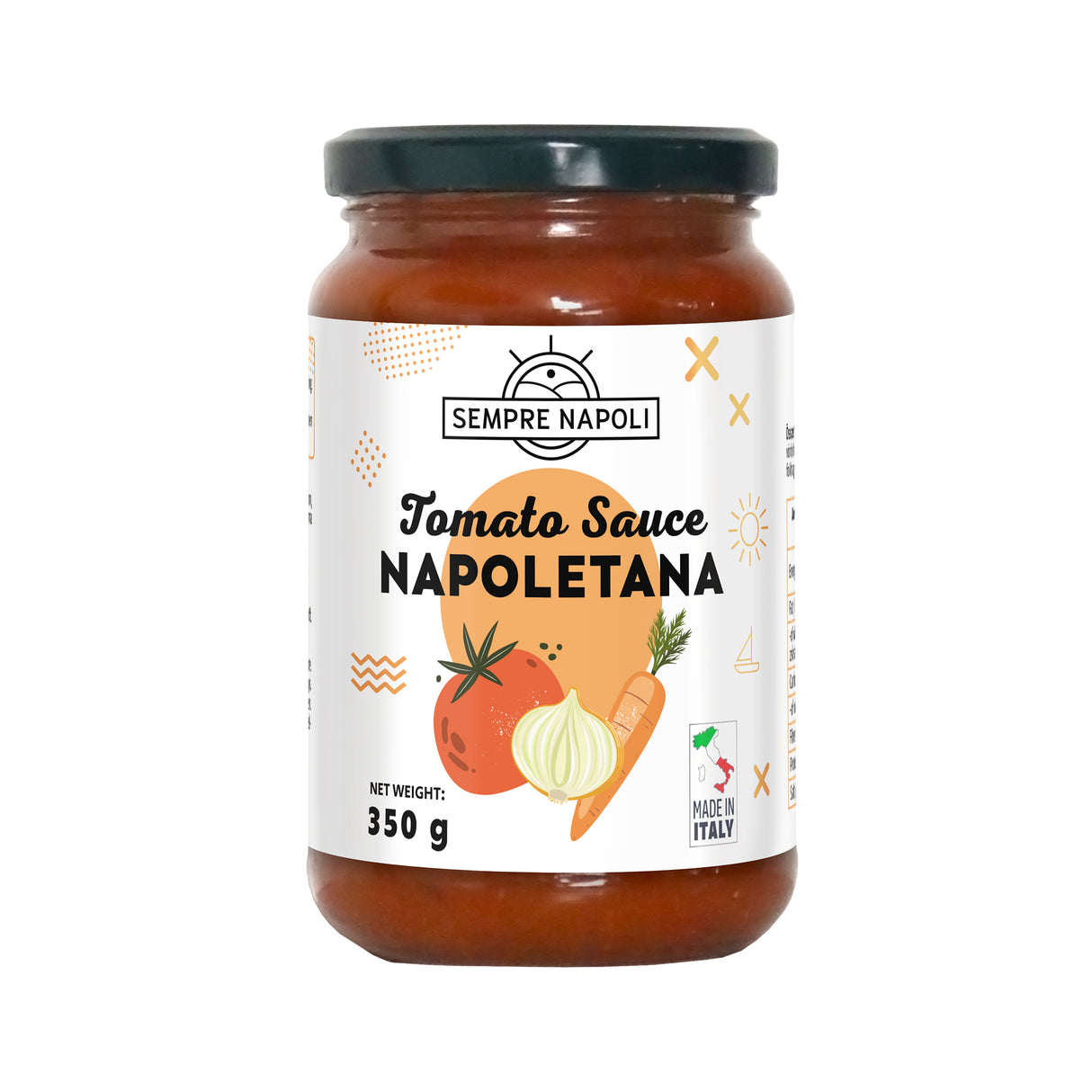 Sempre Napoli - Napoletana paradicsomszósz 350g