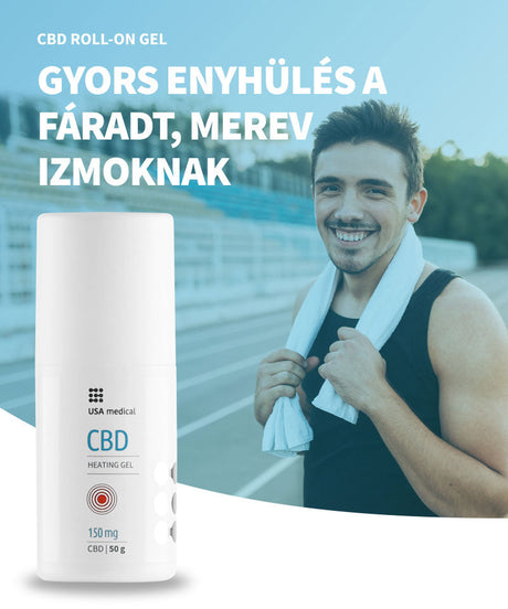 USA medical melegítő hatású gél 150 mg