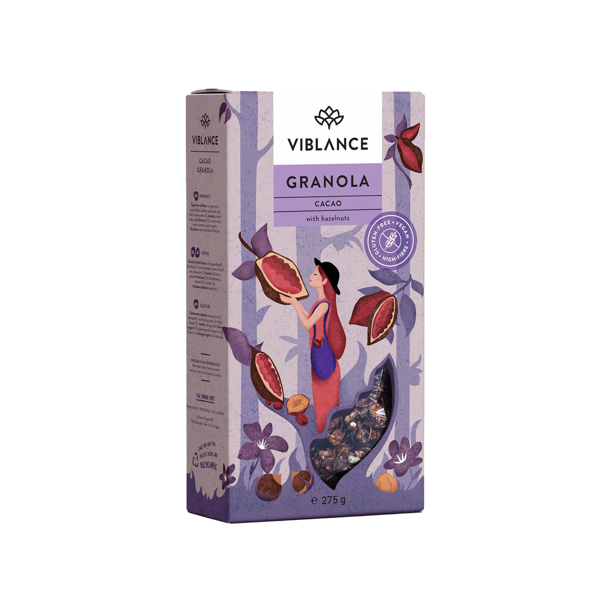 Viblance Granola Csokoládés 275g