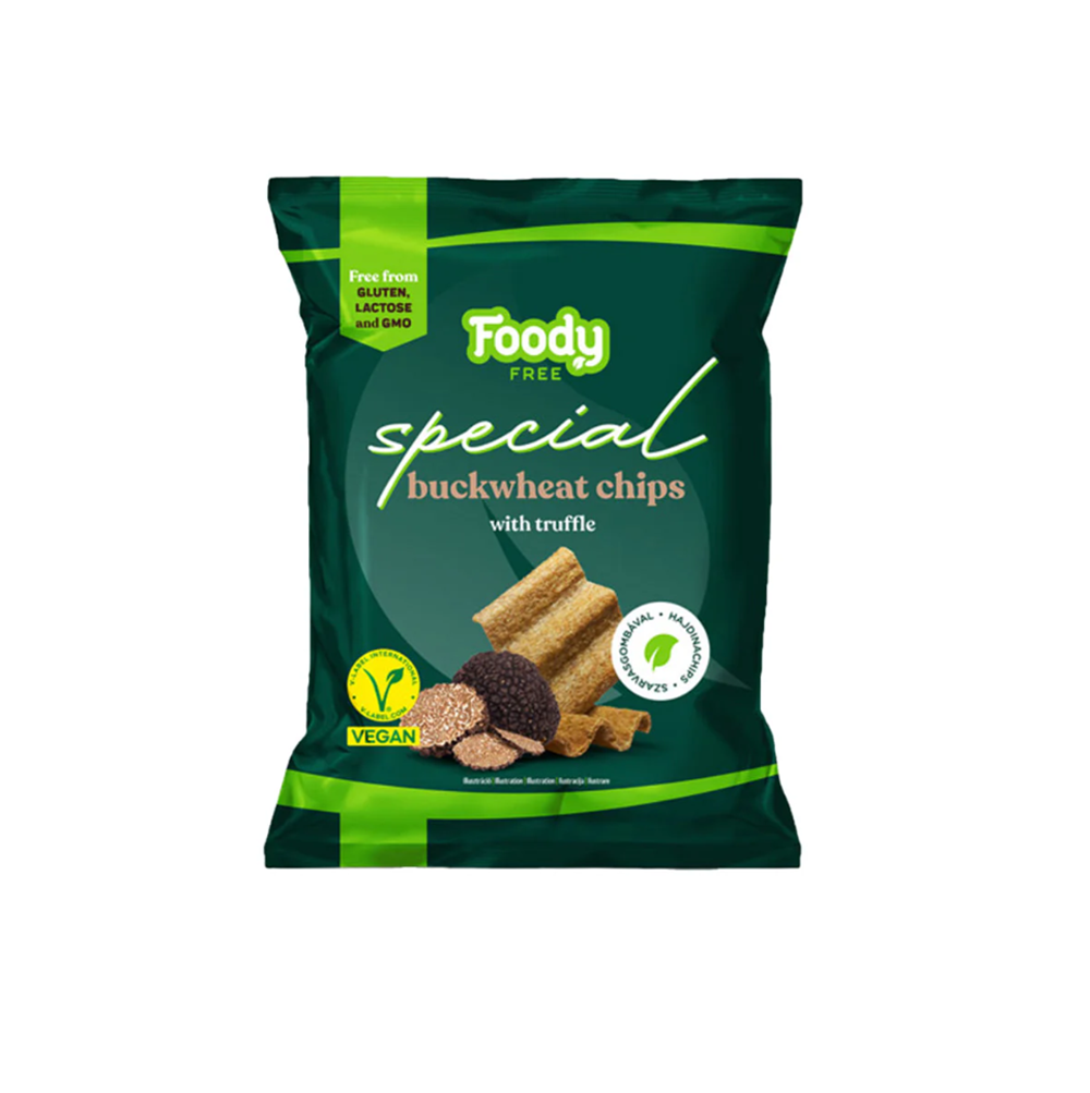 FOODY free special hajdinachips szarvasgombával 45g