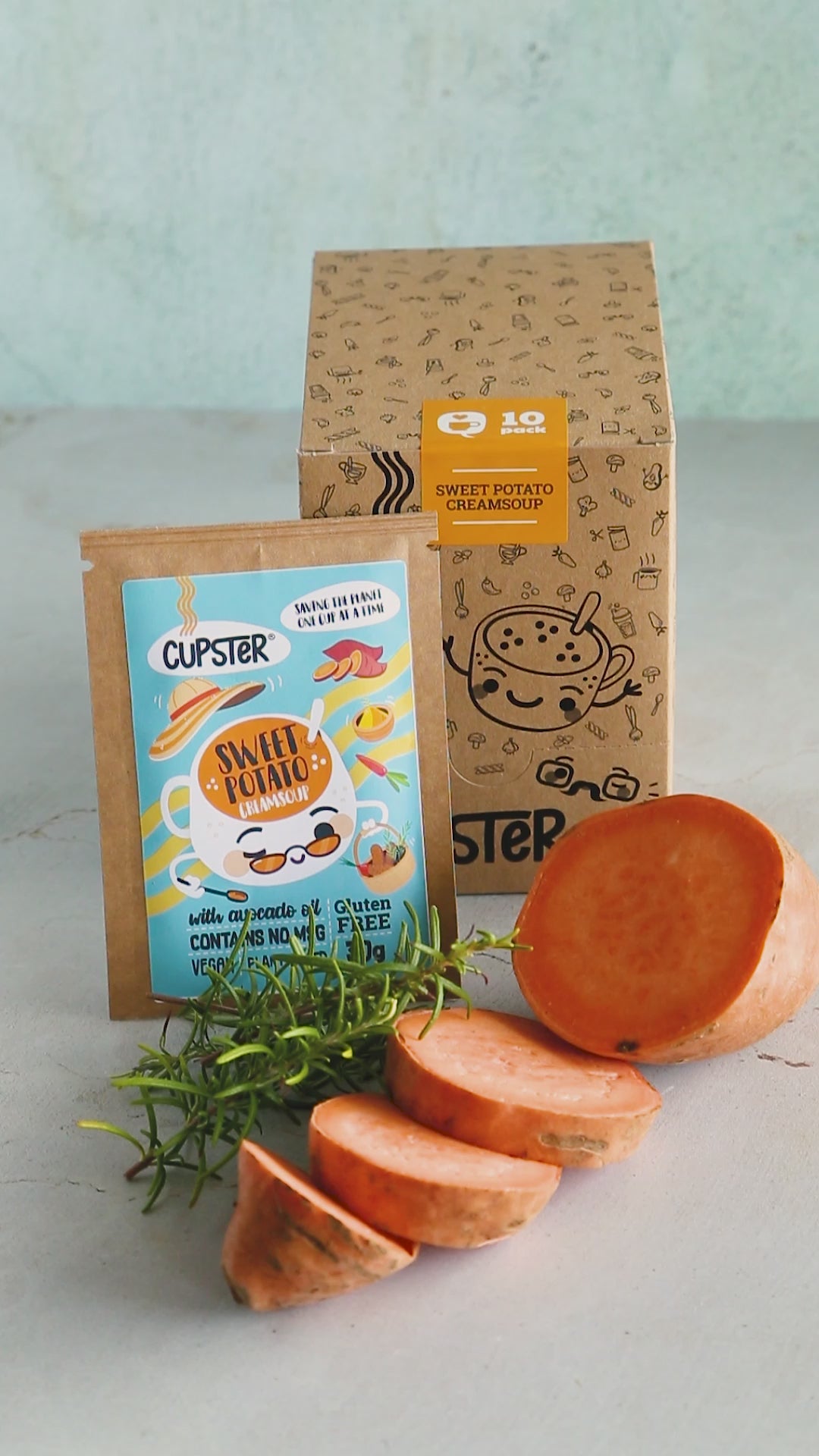 Cupster instant batáta krémleves 30g