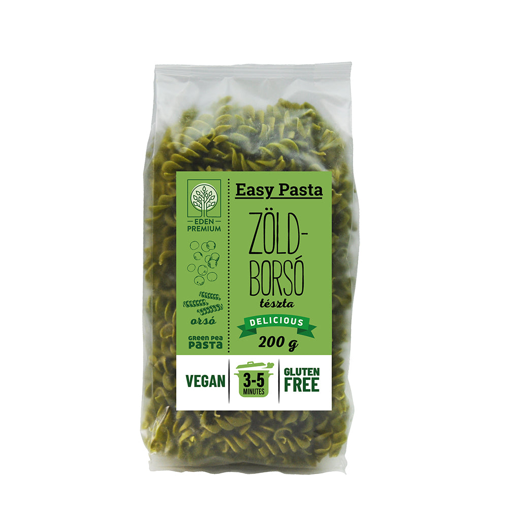 Easy Pasta - Zöldborsó tészta 200 g | Eden Premium