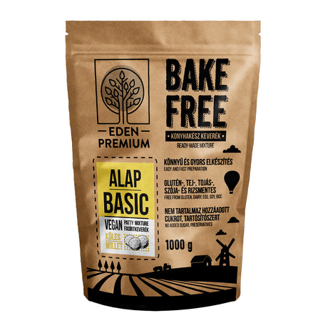 Bake-Free Alap fasírtkeverék - Köleses 1000g | Eden Premium