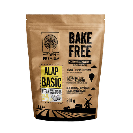 Bake-Free Alap fasírtkeverék - Köleses 500g | Eden Premium