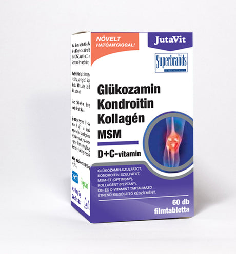 JutaVit Glükozamin Kondroitin Kollagén MSM D+C-vitamin 60x | Eden Premium