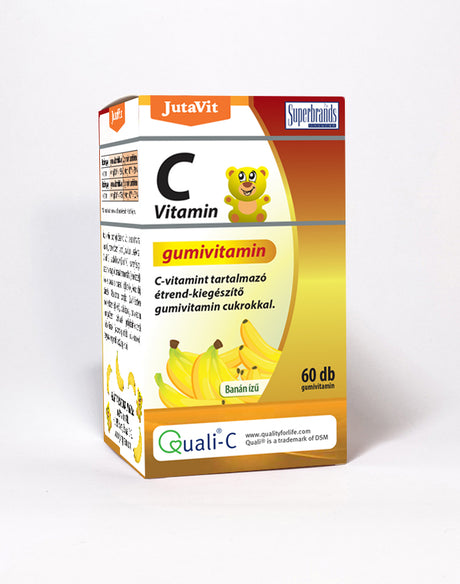 JutaVit C-vitamin Gumivitamin banán ízű 60x | Eden Premium