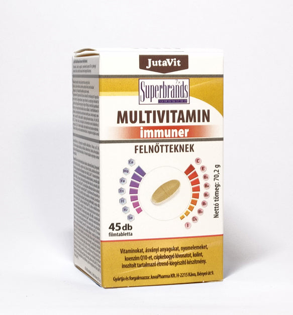 JutaVit Multivitamin Immuner Felnőtteknek 45x | Eden Premium