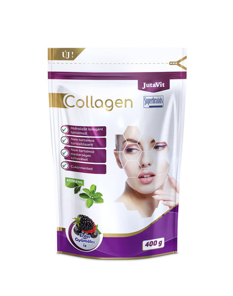 JutaVit Collagen Erdei Gyümölcs ízü italpor 400g | Eden Premium