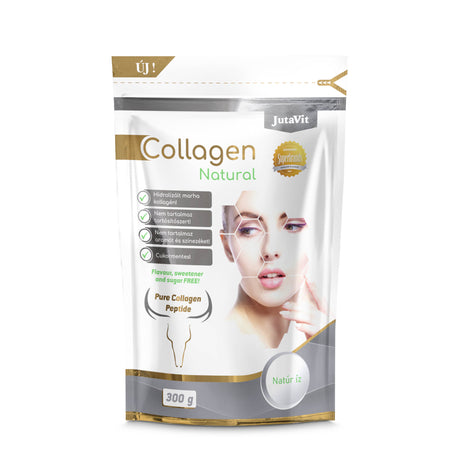 JutaVit Collagen Natural italpor 300g | Eden Premium