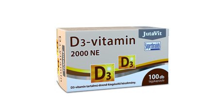 JutaVit D3-Vitamin 2000NE (50µg) Olíva 100x | Eden Premium