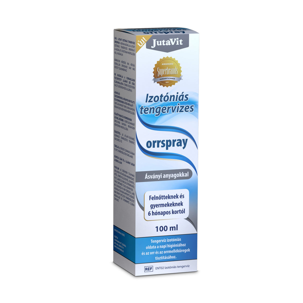 JutaVit Izotóniás Tengervizes Felnőtt orrspray 100 ml | Eden Premium