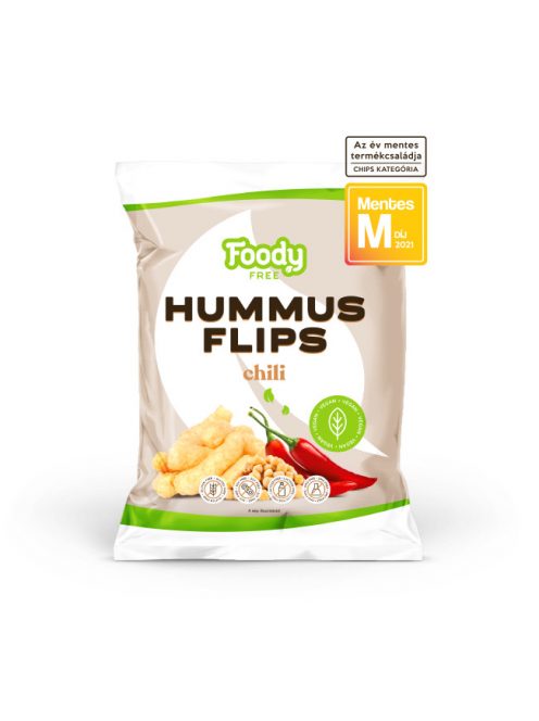FOODY free hummusflips chilivel 50g | Eden Premium