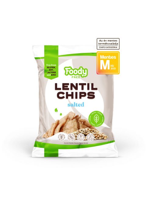 FOODY free lencse chips sóval 50g | Eden Premium